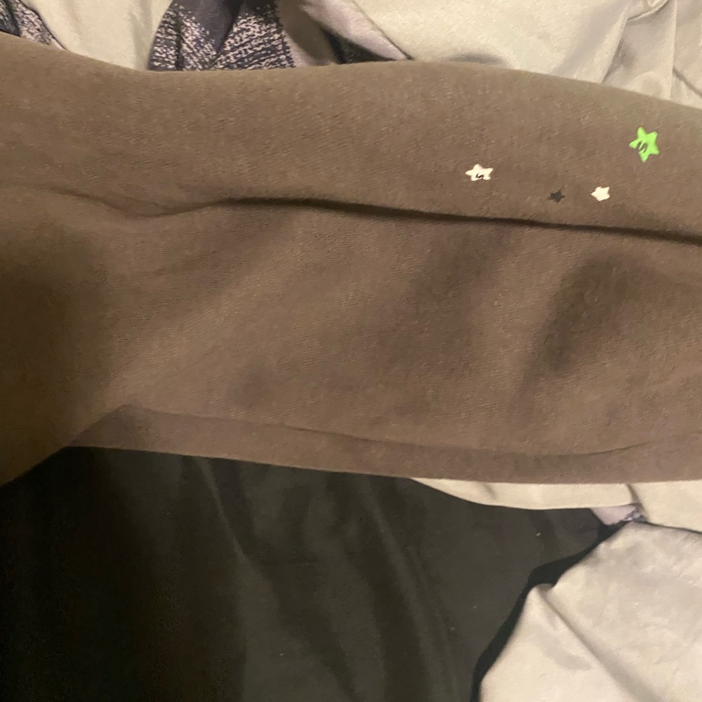 Gray Sp5der hoodie size M